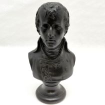 Composite bust of Napoleon Bonaparte. Measuring 28cm. "Bonaparte I Consul." inscribed on the back.