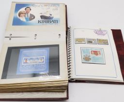 2 x Omnibus albums of 1981 Royal Wedding Prince Charles / Lady Diana Spencer inc imperfs
