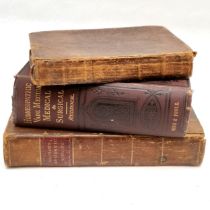 3 x antique medical books - 1792 Primitive physic : or, an easy and natural method of curing most