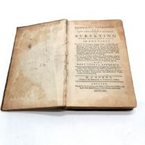 1771 book - 'Geodæsia Improved; or, a new and correct method of Surveying made exceeding easy in two