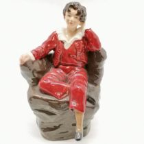 Studio Pottery figure by Reg Johnson, of The Red Boy after Sir Thomas Lawrence PRA, Dated Xmas 1972.