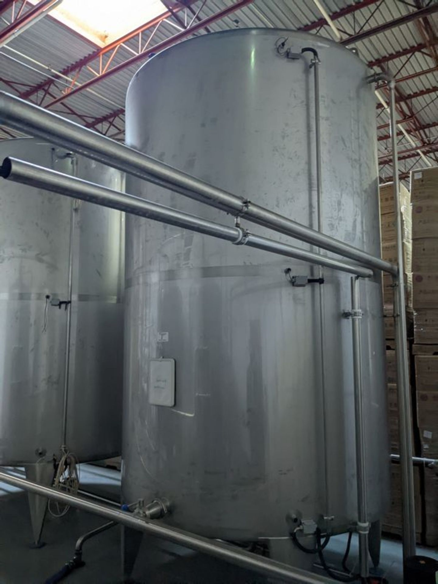 10m³ Stainless Steel Water Holding Tank