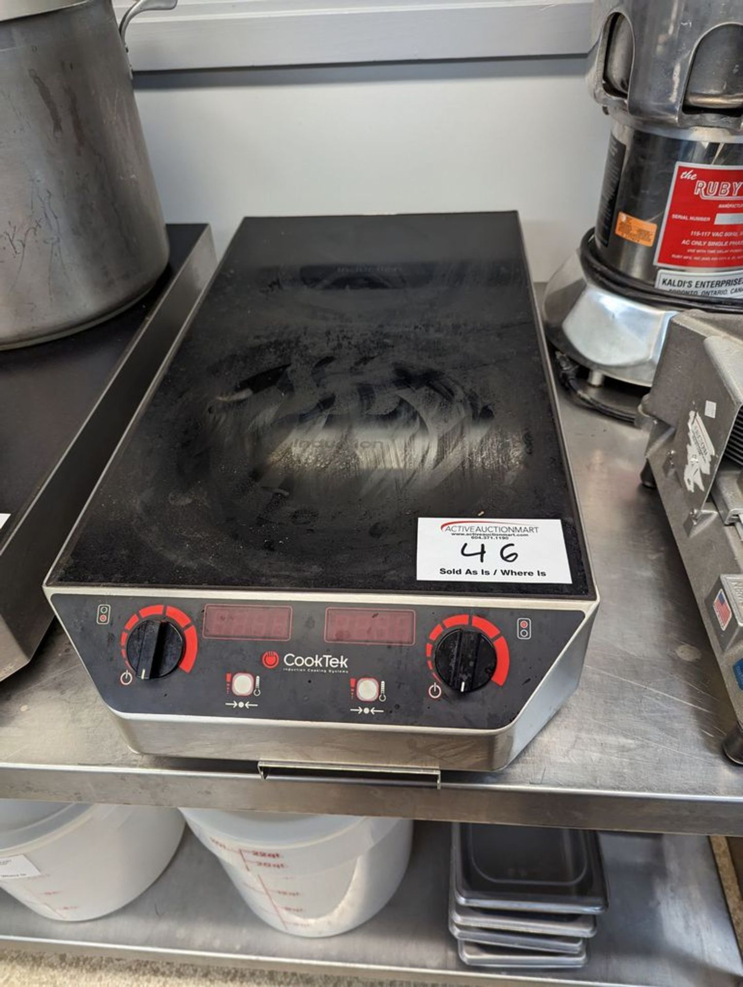 CookTech MC2502F Dual Induction Cooker - New Cost Approx. $5500.00- Used 10 Months