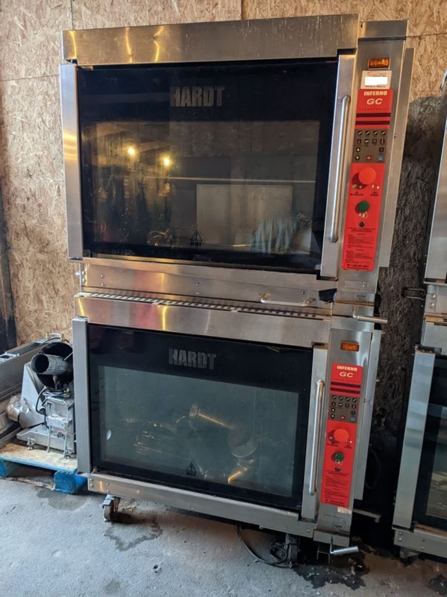 Hardt Inferno GC Double Chicken Rotisserie Oven with Grease Catch - Cost over $42,000 /double stack