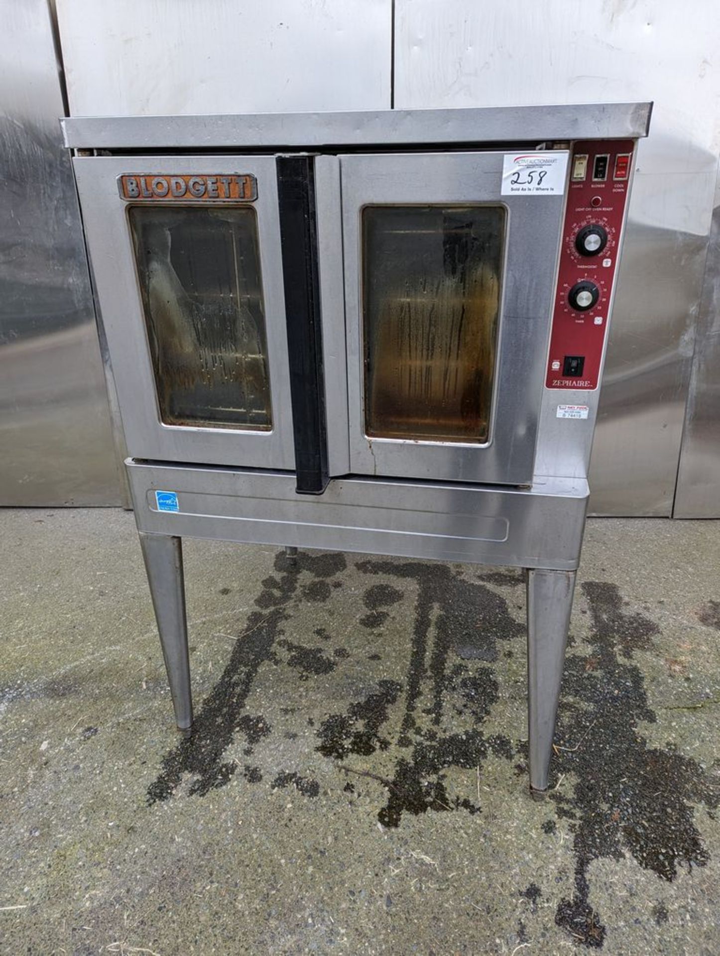 Blodgett Zephaire Electric Convection Oven