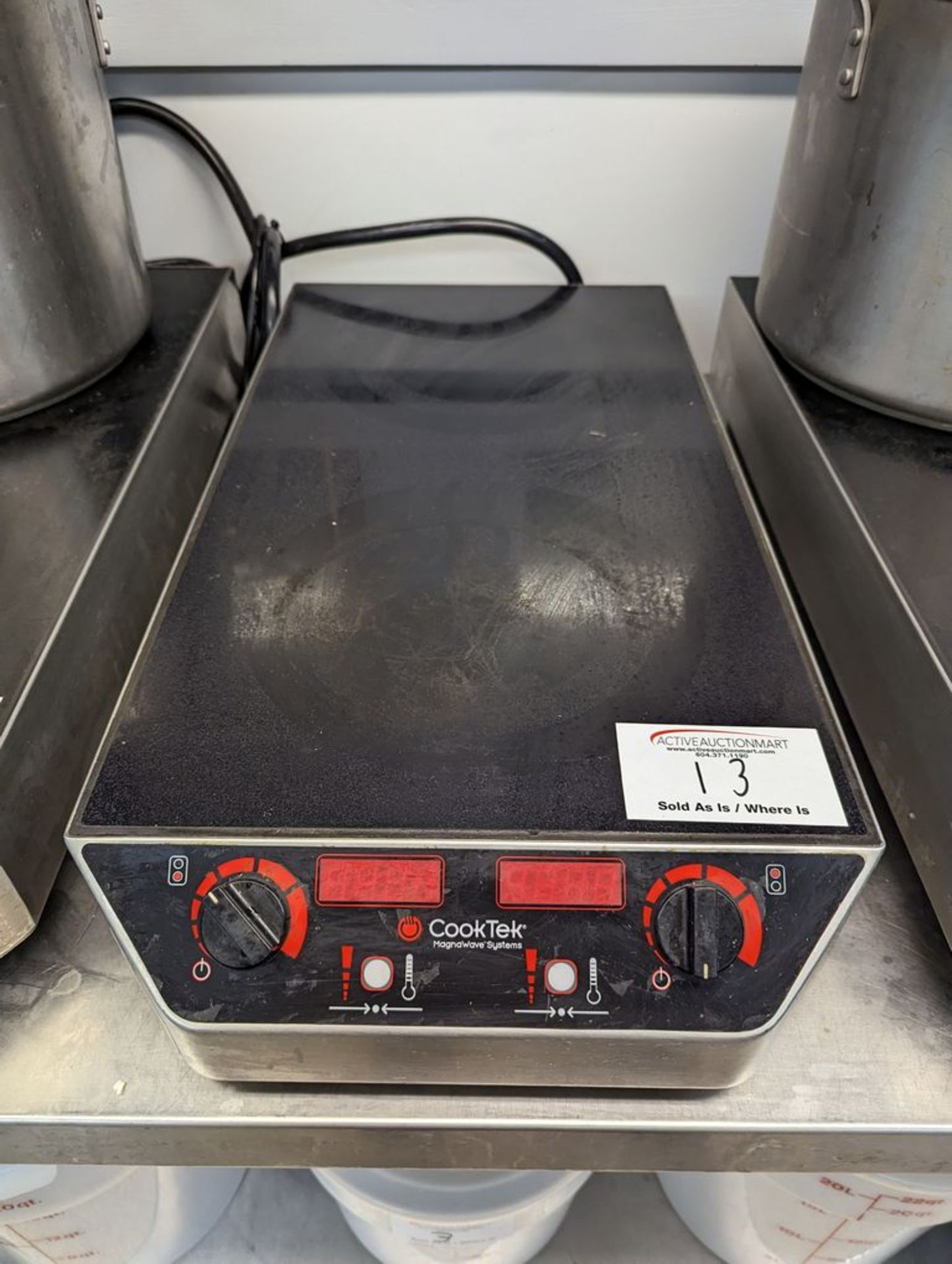 CookTech MC2502F Dual Induction Cooker - New Cost Approx. $5500.00- Used 10 Months