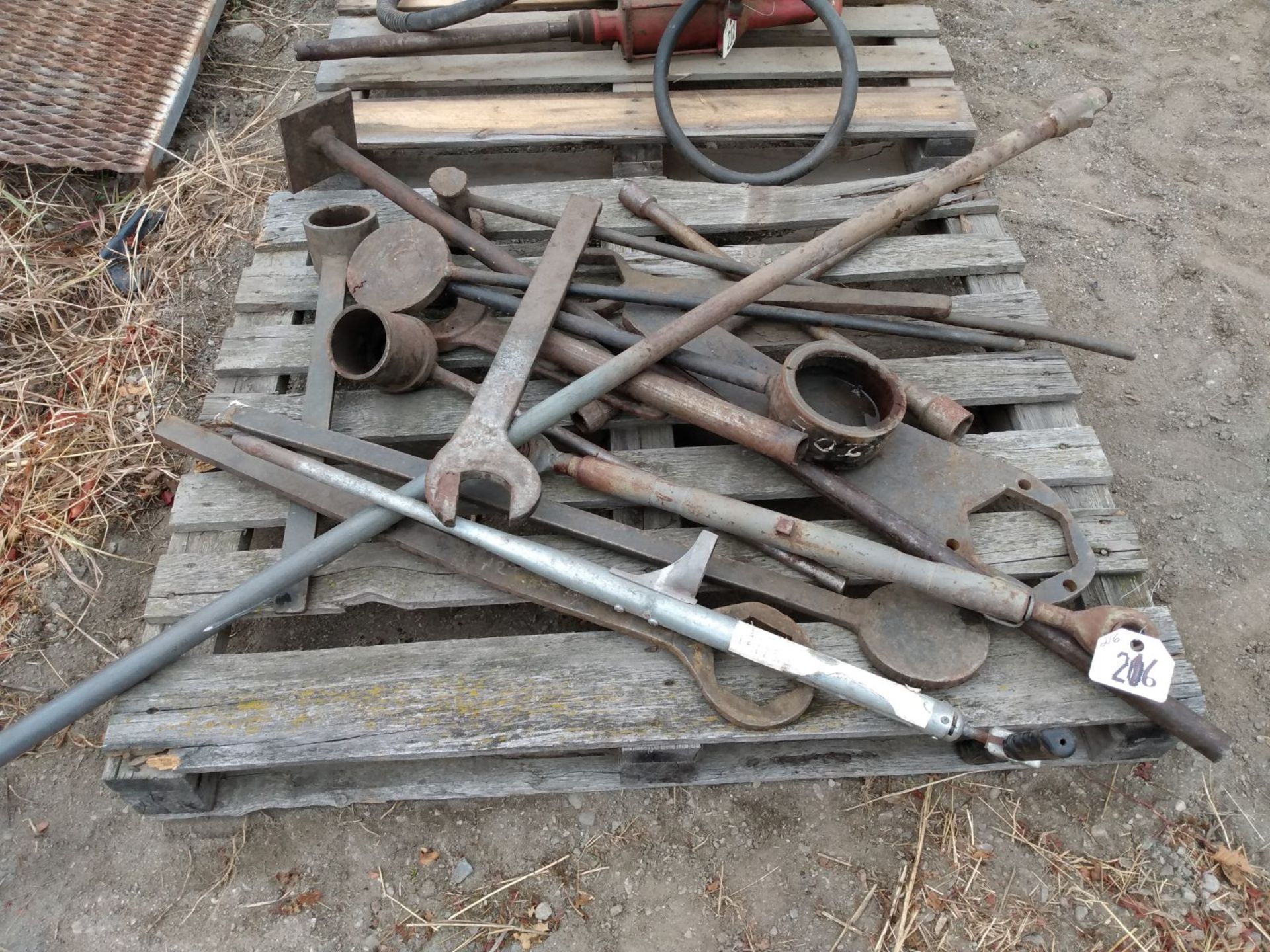 Pallet of Old Home Made Tools
