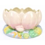 ROYAL STAFFORDSHIRE, CLARICE CLIFF; a Tulip bowl, width 20cm.Light glaze crazing, very minor