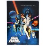 STAR WARS; a 2007 hologram three dimensional poster for The New Hope 'May the Force be with you', 67