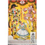 AFTER OSBORNE ROBINSON; an early reproduction London Transport poster, printed by the Baynard Press,