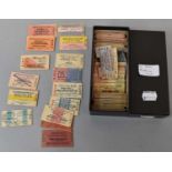 RAILWAY TICKETS; approximately one hundred and fifty miscellaneous railway tickets