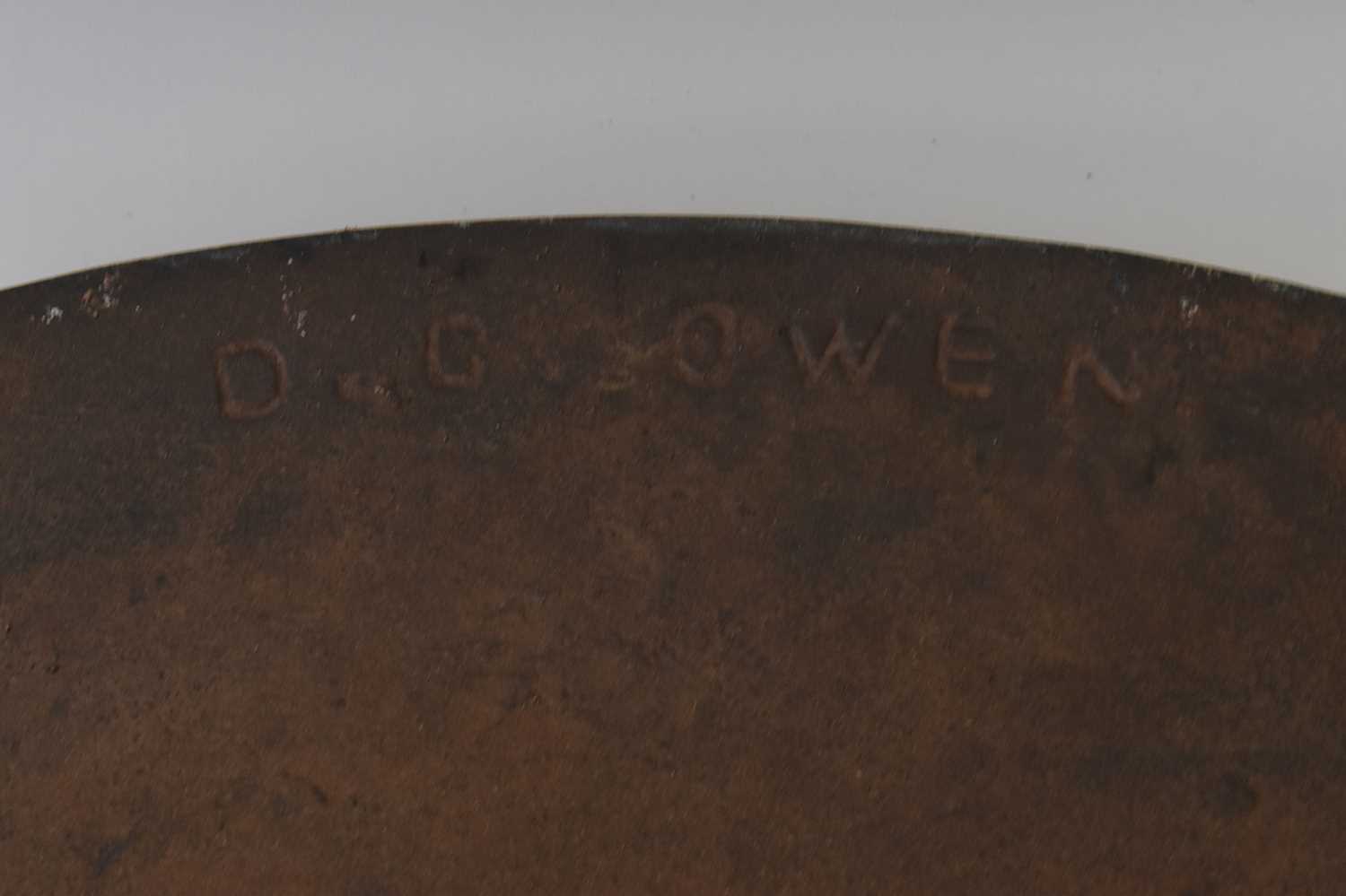 RAILWAYANA; engine plate, Great Western Railway Company, Avalon 3332, brass, stamped D.G. Owen, 44 x - Image 3 of 3