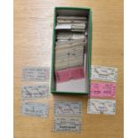 RAILWAY TICKETS; approximately one hundred and thirty-three assorted tickets including LMS&R and