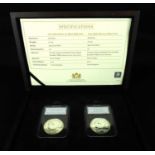 COIN PORTFOLIO MANAGEMENT; a 2014 UK Year of the Horse one ounce silver Mule coin/two coin