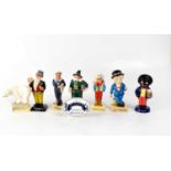 ROYAL DOULTON; seven 20th Century Millennium Advertising Classics limited edition figures modelled