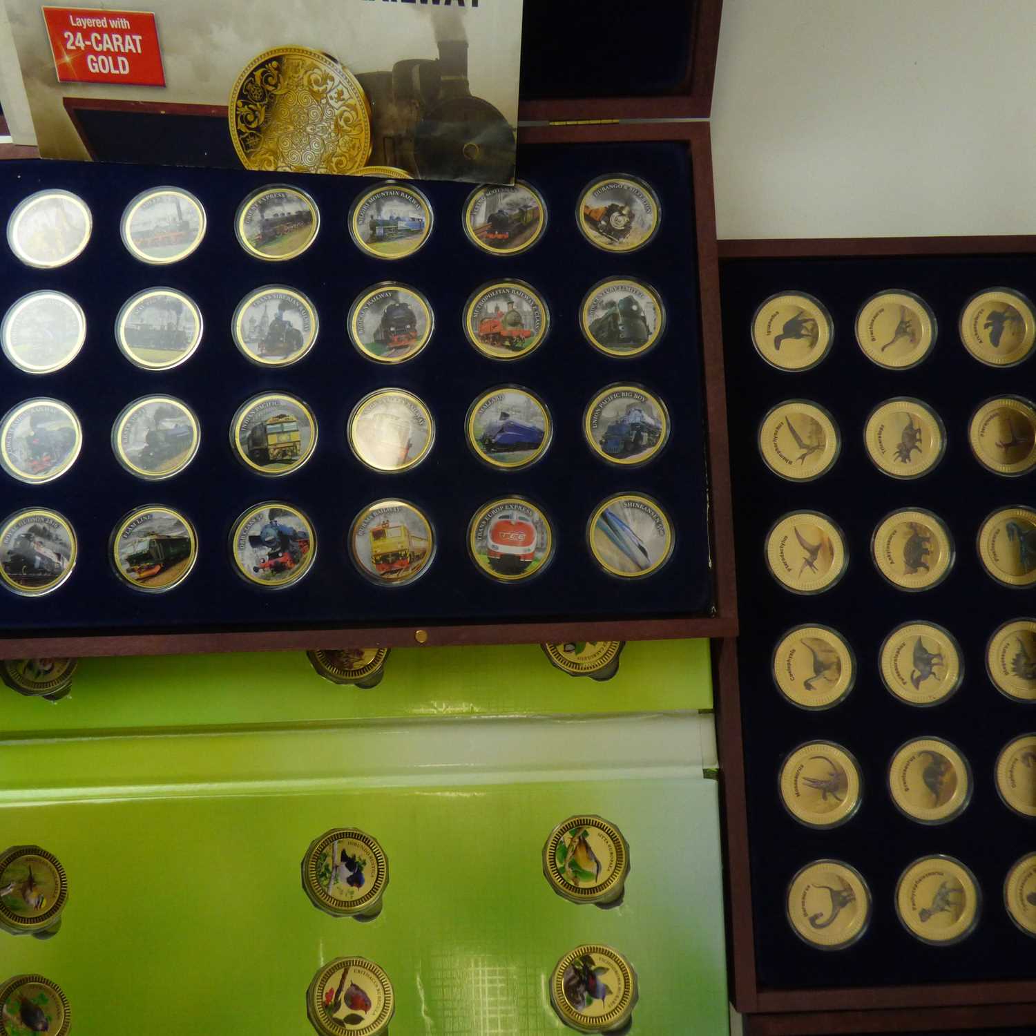 WINDSOR MINT; four cased sets, each containing twenty-four encapsulated photographic image coins, - Image 2 of 3