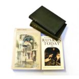 A collection of books relating to John Ruskin to include 'The Stones of Venice' Vols I to III, '