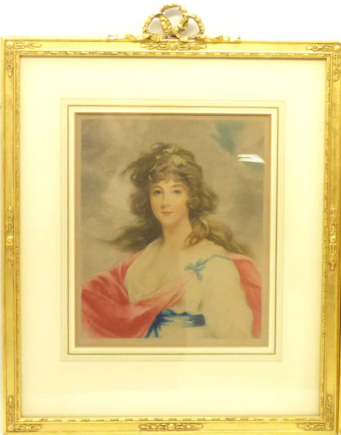 Four 19th century coloured prints of Classical theme comprising two matching frames, one - Image 2 of 6