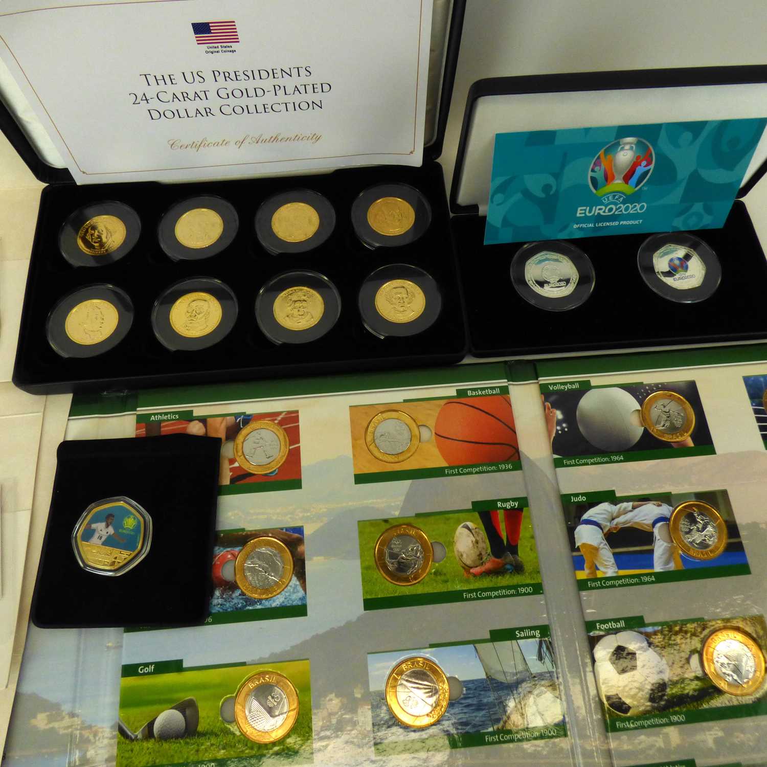 Various modern collectors' coins to include a Rio de Janeiro Brazil 2016 Olympic Games commemorative - Image 3 of 3