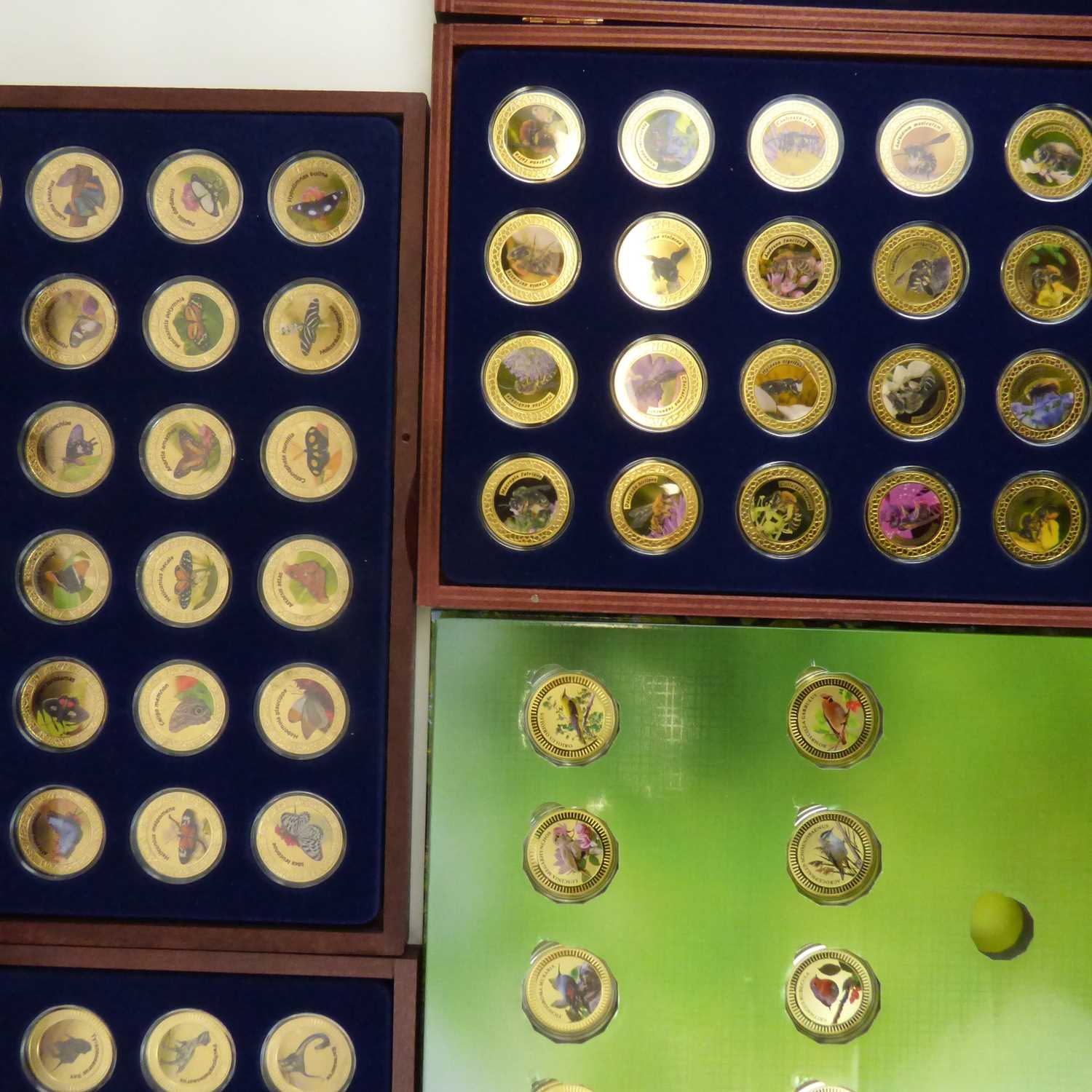 WINDSOR MINT; four cased sets, each containing twenty-four encapsulated photographic image coins, - Image 3 of 3