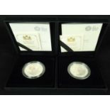 THE ROYAL MINT; two 'The Sapphire Jubilee of Her Majesty The Queen 2017 United Kingdom £5 Silver