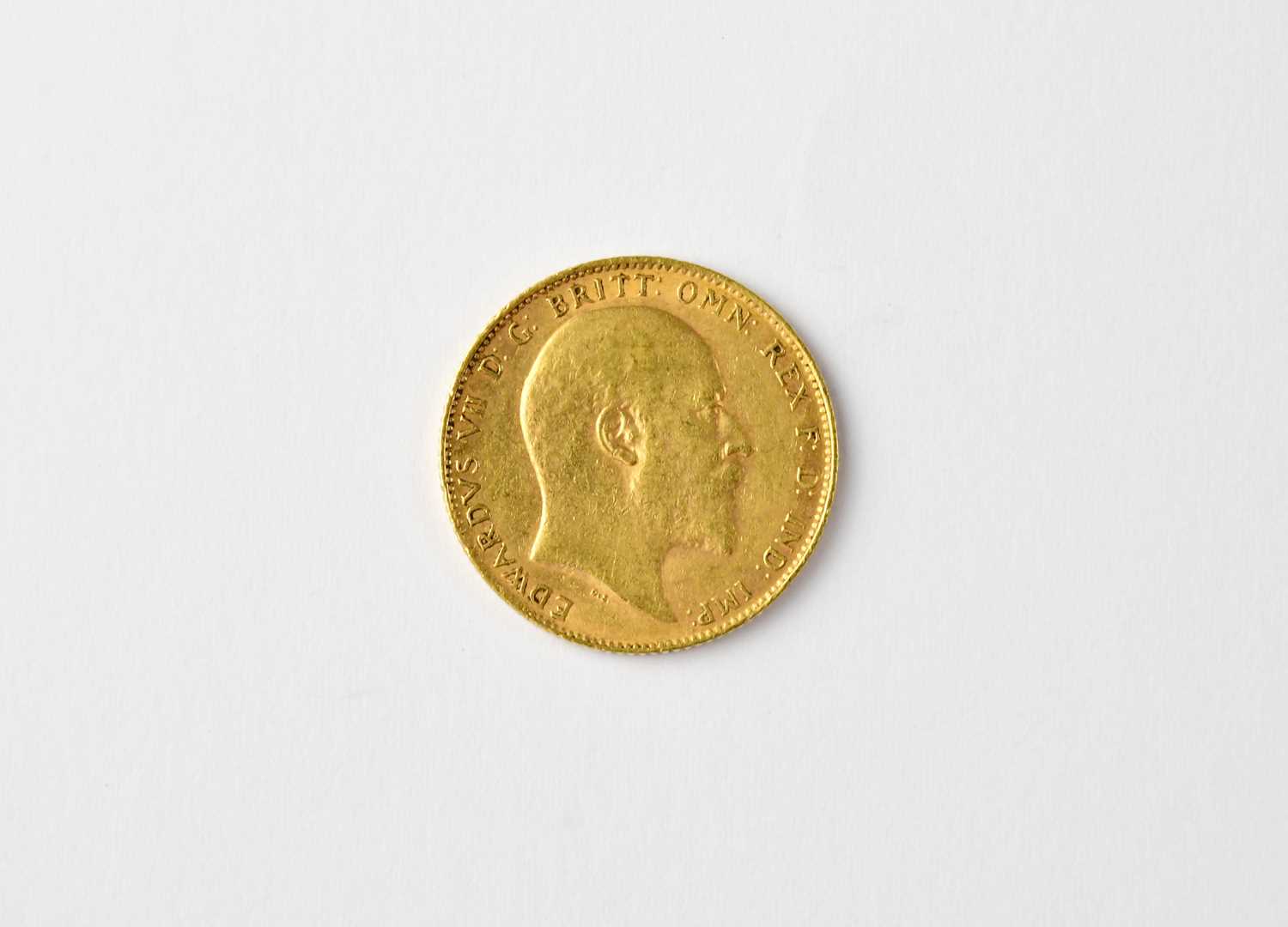 An Edward VII full sovereign 1909, London. - Image 2 of 2