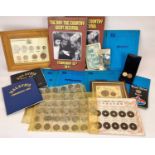 Various coin packs and other collectible coins to include 'Check Your Victorian Change' booklet, '