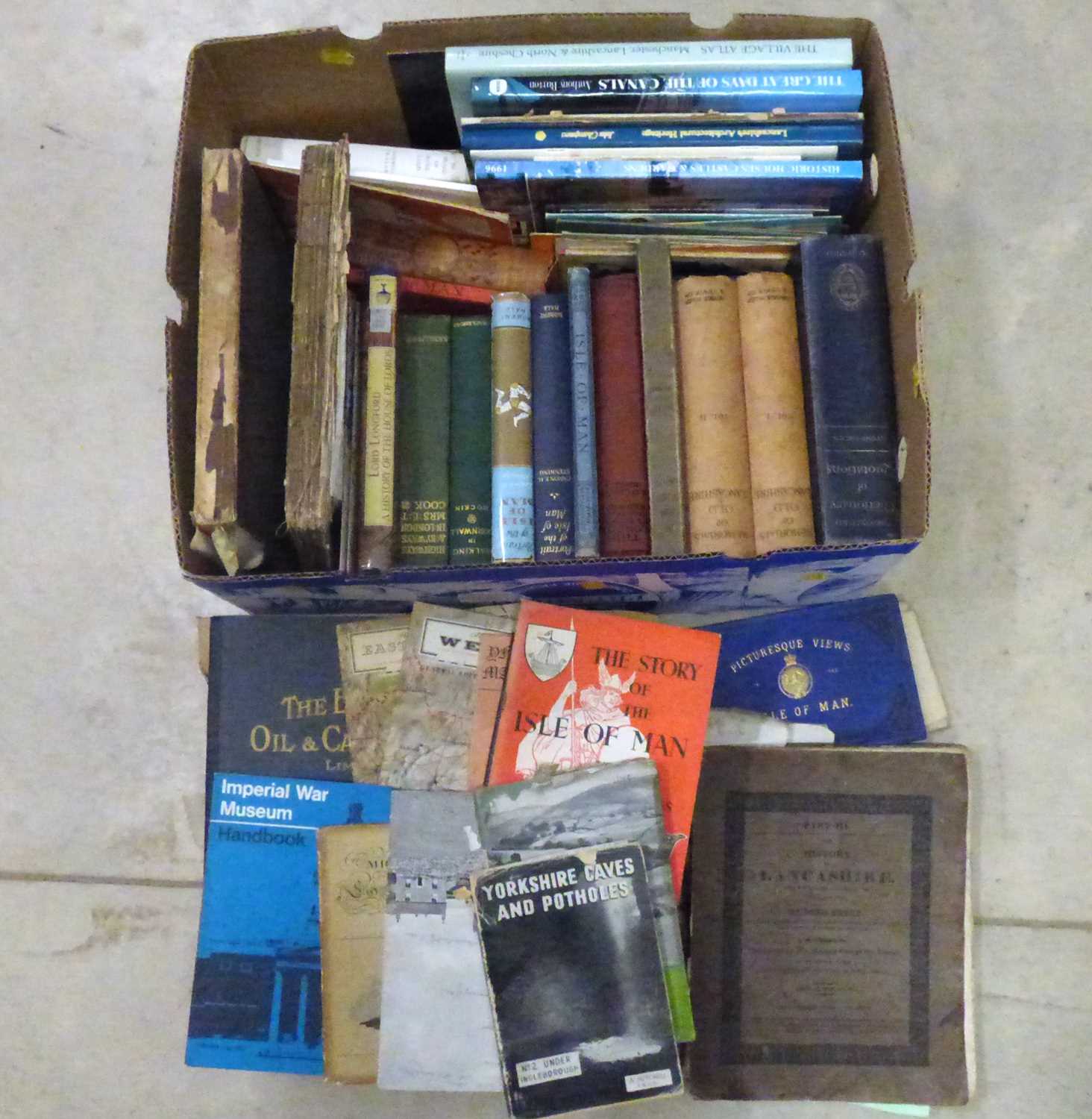 A quantity of books relating to old Lancashire to include 'Memorials of Old Lancashire' Volumes