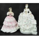 ROYAL DOULTON; two limited issue porcelain figures, HN3994 'Red Red Rose' no.2073/12,500 and