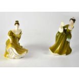 ROYAL DOULTON; two figures comprising HN2378 'Simone' and HN2329 'Lynne'.Qty: 2