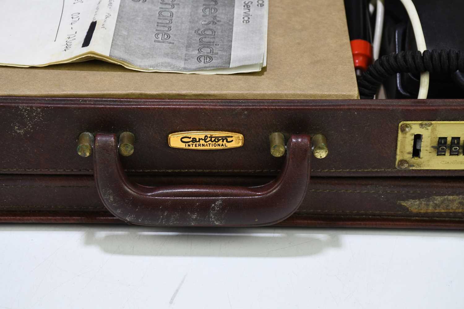 An unusual Carlton International briefcase enclosing an integral Pye telephone. - Image 2 of 4