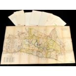 A collection of assorted maps to include Ordnance Survey of Great Britain 'Buckingham' sheet 146,