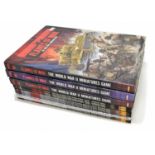 FLAMES OF WAR; two hardback gaming books and six copies of Omaha softback gaming books and three
