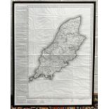 ORDNANCE SURVEY; a map of the Isle of Man, a second impression from 1982 from the original of