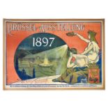 EXPOSITION INTEREST; an original Brussels International Exposition poster, dated 24th April-November