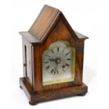 THOMAS COX SAVORY, 47 CORNHILL LONDON; a 19th century Gothic Revival rosewood cased timepiece, the