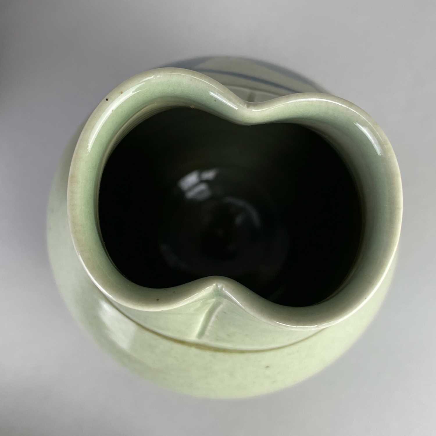 † CHRIS LEWIS (born 1951) for South Heighton Pottery; a stoneware flagon covered in grey glaze, - Image 6 of 9