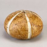 † ALAN WALLWORK (1931-2019); a stoneware sea urchin form, incised AW mark, diameter 10.5cm.Condition