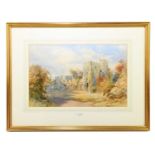 JAMES BAKER PYNE (1800-1870); watercolour, 'Part of Raglan Castle', unsigned, with Fine Art
