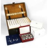 ROYAL MINT; a collection of twenty-three proof coin year sets, comprising 1984-1999, 2001 (x2),