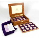 ROYAL MINT; Queen Elizabeth II Golden Jubilee Collection, a cased set of twenty-four commemorative
