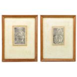 AFTER ALBRECHT DÜRER; two engravings, 'St Christopher' and 'The Virgin with Swaddled Child', each