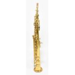 BERKELEY; a soprano saxophone, cased.