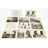 A collection of ten 18th century etchings of indigenous people, six printed by Alex Hogg including