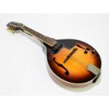 FENDER; a model FM-52E electric mandolin, serial number CD07040046, in hard case.Condition Report:
