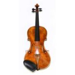 GASPAR BORCHARDT; a good small full size Italian violin, with interior label signed with initials