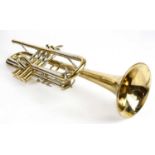 OLDS; a cased brass trumpet, no.969623.