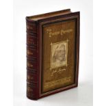 BUNYAN (J), THE PILGRIM'S PROGRESS, the Elstow edition, full leather binding with oak boards,