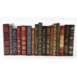 THE EASTON PRESS; a collection of seventeen collector's edition leather bound books to include