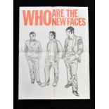 NORTHERN IRELAND PROPAGANDA POSTER; 'WHO ARE THE NEW FACES' an original public information poster